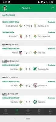 Real Betis Balompié android App screenshot 7